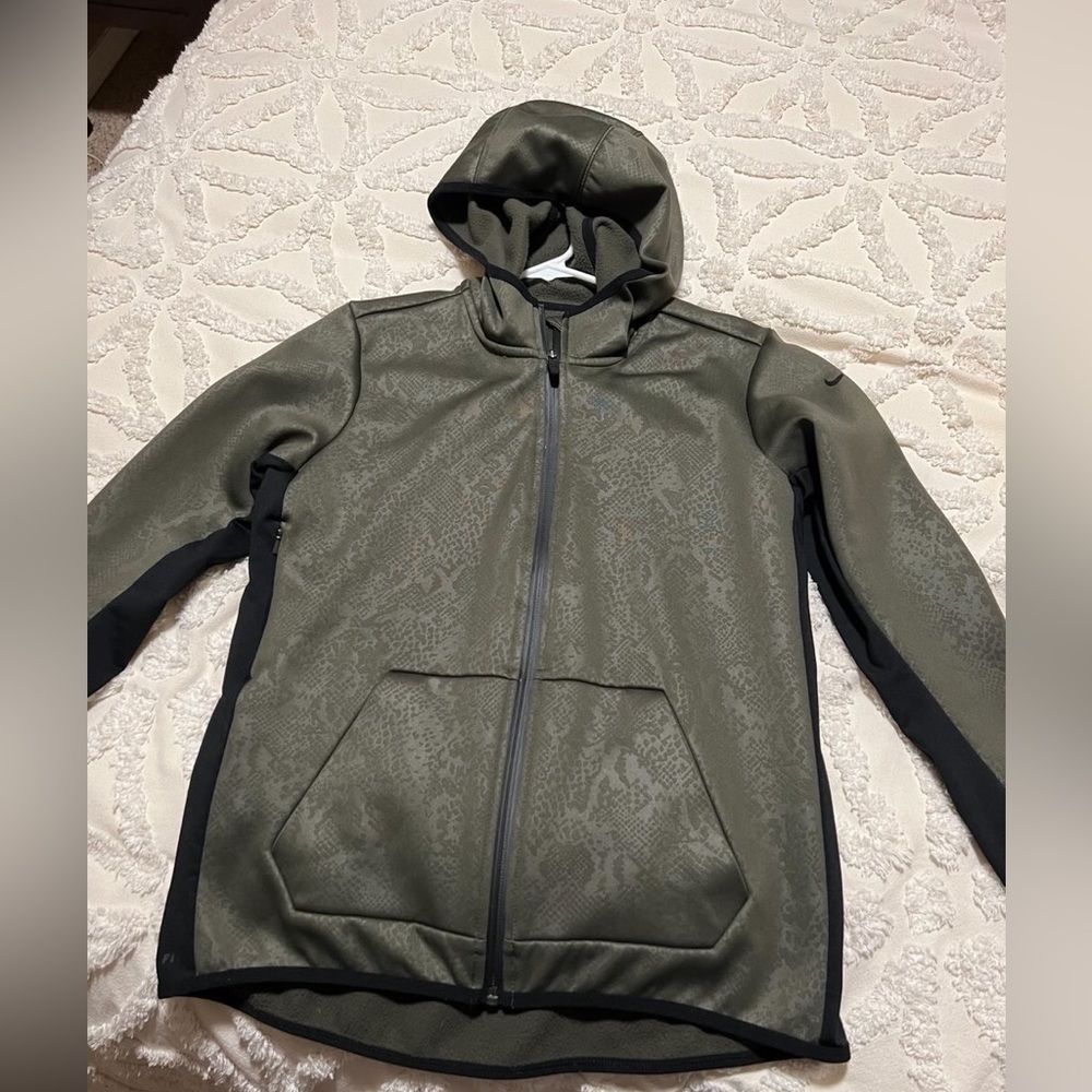 Nike snakeskin sage green jacket!!